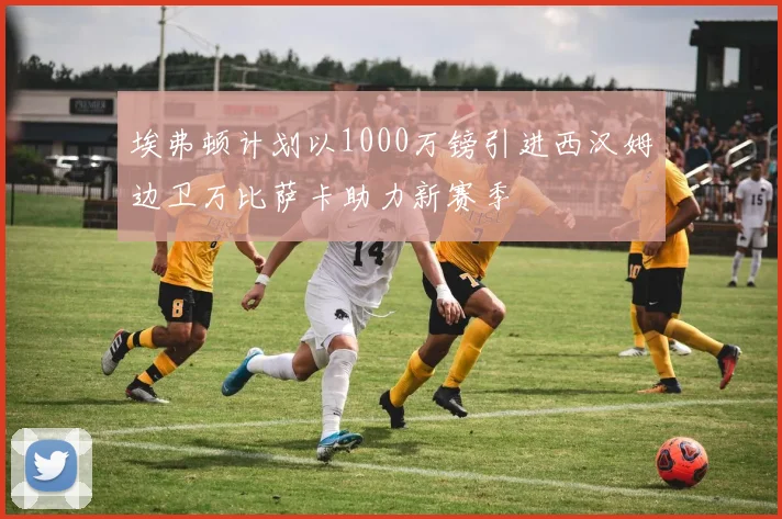 埃弗顿计划以1000万镑引进西汉姆边卫万比萨卡助力新赛季