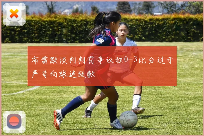 布雷默谈判判罚争议称0-3比分过于严苛向球迷致歉